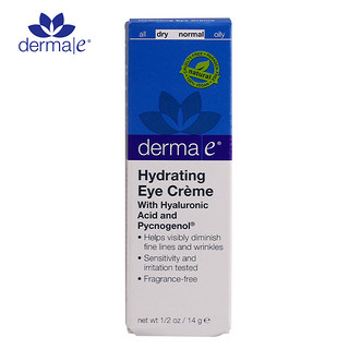 derma e Pycnogenol and Hyaluronic 碧萝芷 玻尿酸 保湿眼霜 14g