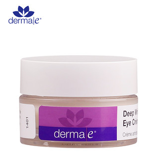 derma e 双因子抗皱抗衰老眼霜 14g