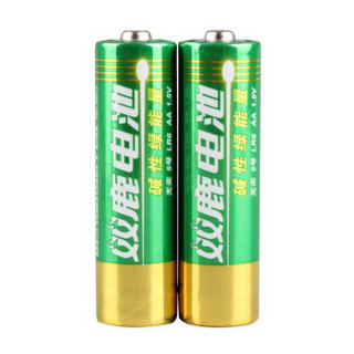 双鹿 AA 5号电池五号碱性电池  2