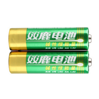 双鹿 AA 5号电池五号碱性电池  2