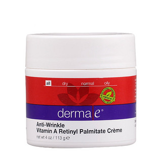 derma e Anti-Wrinkle Vitamin A Retinyl Palmitate 抗皱维A面霜 113g