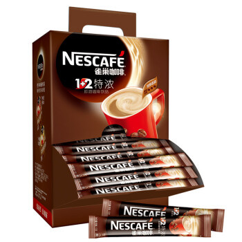 Nestlé 雀巢 咖啡 速溶 1+2 特浓 微研磨 冲调饮品 90条1170g *2件