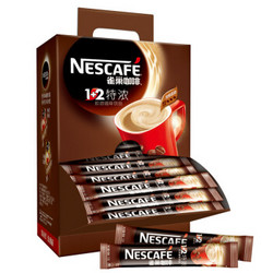 Nestlé 雀巢 咖啡 速溶 1+2 特浓 微研磨 冲调饮品 90条1170g