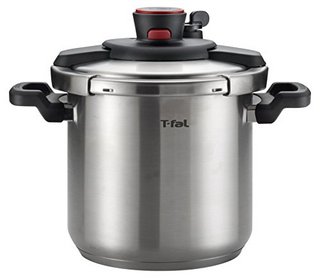 Tefal 特福 P45007 Clipso 不锈钢高压锅 8qt