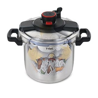 Tefal 特福 P45007 Clipso 不锈钢高压锅 8qt