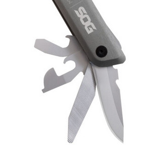 SOG 索格 Q1/Q2/Q3/Q4多功能工具钳战术笔形折叠剪刀具求生应急装备