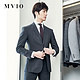 MVIO/妙维2016韩版新款男士商务西服正装男装外套6101A06 浅灰色 175 96A