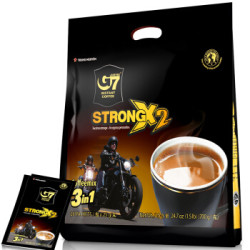 越南进口 中原G7三合一浓醇咖啡700g *2件