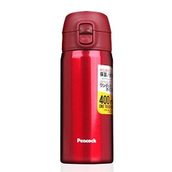 日本孔雀peacock 品牌魔法瓶保温杯便携弹盖大容量保温杯 0 4l Amw 40 红色 R 多少钱 什么值得买
