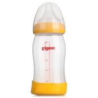 pigeon 贝亲  AA96 自然实感 宽口径PP奶瓶 240ml *4件