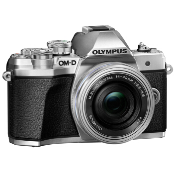 OLYMPUS 奥林巴斯 E-M10 MarkIII(14-42mm f/3.5-5.6)无反相机套机 银色/灰色