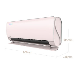 Midea 美的 二级能效 全直流变频冷暖空调挂机 1.5匹
