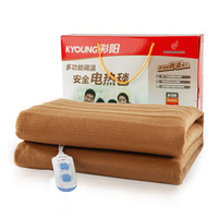 CAI YANG 彩阳 H6255A 双人双温双控 电热毯 驼色