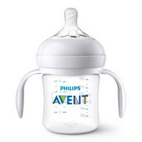 京东PLUS会员：AVENT 新安怡 SCF472/18 PA 奶瓶带手柄 125ml  *2件