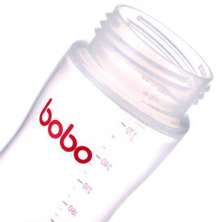 bobo 乐儿宝 经典系列 宽口径PP奶瓶 330ml 黄色