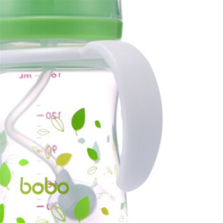 bobo 乐儿宝 经典系列 宽口径PP奶瓶 160ml 绿色