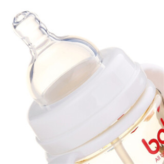 bobo 乐儿宝 经典系列 宽口径PPSU奶瓶 160ml 白色