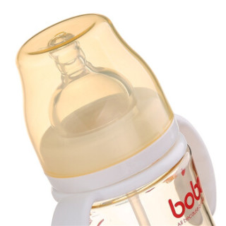 bobo 乐儿宝 经典系列 宽口径PPSU奶瓶 260ml 白色