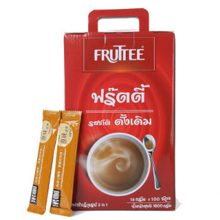 FRUTTEE 果咖 经典原味三合一速溶咖啡 18g*100条(1.8kg) 盒装