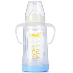 IVORY 爱得利 晶钻系列 宽口径玻璃奶瓶 240ml *2件