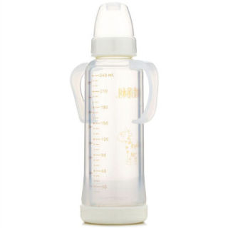 IVORY 爱得利 晶钻系列 标准口径玻璃奶瓶 240ml