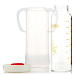 IVORY 爱得利 晶钻系列 标准口径玻璃奶瓶 240ml