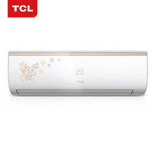 TCL 单冷 定速 空调挂机（时尚印花 隐藏显示屏）  1匹