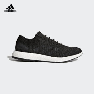 adidas 阿迪达斯 pureboost 2.0 男子跑鞋 BA8899 1号黑色/纯质灰 42.5