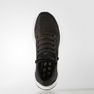 adidas 阿迪达斯 pureboost 2.0 男子跑鞋 BA8899 1号黑色/纯质灰 42.5
