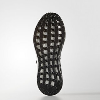 adidas 阿迪达斯 pureboost 2.0 男子跑鞋 BA8899 1号黑色/纯质灰 42.5