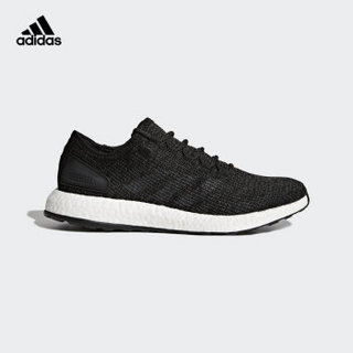 adidas 阿迪达斯 pureboost 2.0 男子跑鞋 1号黑色/纯质灰 44