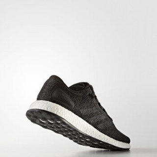 adidas 阿迪达斯 pureboost 2.0 男子跑鞋 1号黑色/纯质灰 44