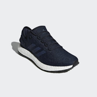 adidas 阿迪达斯 pureboost 2.0 男子跑鞋 学院藏青蓝/暗靛蓝/影迹蓝 39.5