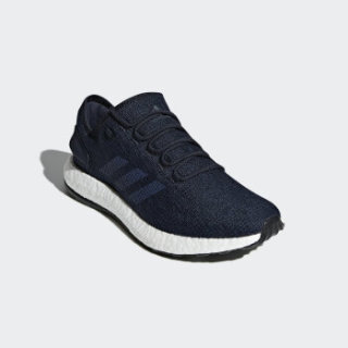 adidas 阿迪达斯 pureboost 2.0 男子跑鞋 学院藏青蓝/暗靛蓝/影迹蓝 41