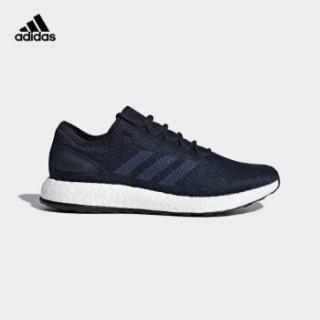 adidas 阿迪达斯 pureboost 2.0 男子跑鞋 学院藏青蓝/暗靛蓝/影迹蓝 42