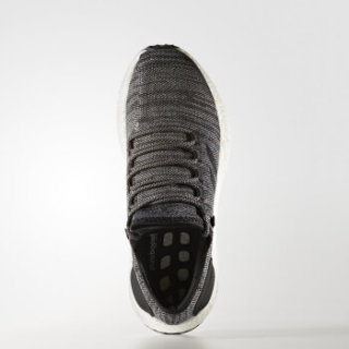 adidas 阿迪达斯 pureboost 2.0 男子跑鞋 1号黑色/三度灰 43