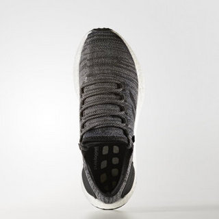 adidas 阿迪达斯 pureboost 2.0 男子跑鞋 1号黑色/三度灰 43.5