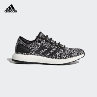 adidas 阿迪达斯 pureboost 2.0 男子跑鞋 1号黑色/亮白 40