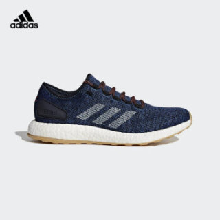 adidas 阿迪达斯 pureboost 2.0 男子跑鞋 传奇墨水蓝/石膏白/基础蓝 39.5