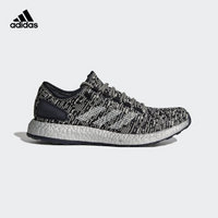 adidas 阿迪达斯 pureboost 2.0 男子跑鞋 传奇水墨蓝/浅棕/银金属 39.5