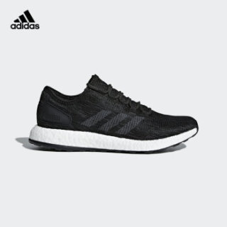 adidas 阿迪达斯 pureboost 2.0 男子跑鞋 1号黑色/纯质灰 41
