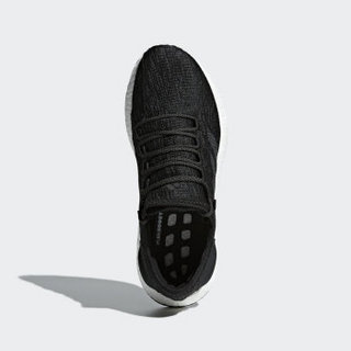 adidas 阿迪达斯 pureboost 2.0 男子跑鞋 1号黑色/纯质灰 44.5