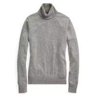 RALPH LAUREN Slim Fit Cashmere Turtleneck 女士羊绒衫