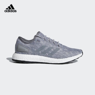 adidas 阿迪达斯 pureboost 2.0 男子跑鞋 BB6278 三度灰/二度灰 42.5