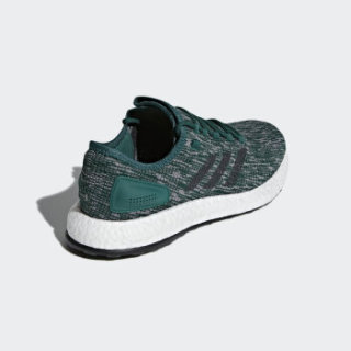 adidas 阿迪达斯 pureboost 2.0 男子跑鞋 森林绿/三度灰/碳黑 41