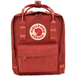 FJÄLLRÄVEN 北极狐 kanken mini 23561A 迷你户外双肩包 7L 325-903深红-图案 *3件