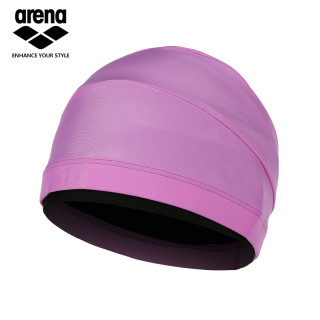 arena 阿瑞娜 PFW3601 个性时尚莱卡舒适泳帽 浅灰色
