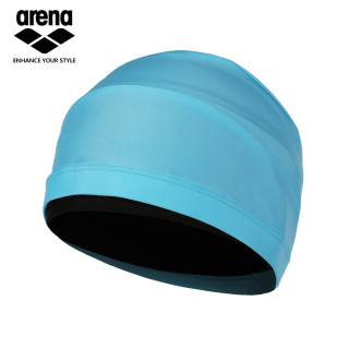 arena 阿瑞娜 PFW3601 个性时尚莱卡舒适泳帽 浅灰色