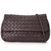 BOTTEGA VENETA 女士 Nappa皮 斜挎链条邮差包