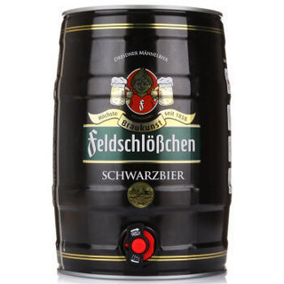 限京津蒙：feldschlößchen 费尔德堡 黑啤酒 5L *3件